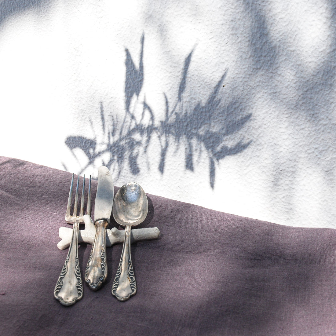 Mercan Çatal-Bıçak Altlığı 2'li Set - Cutlery Rest